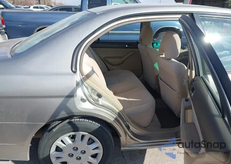 2005 Honda Civic Lx из США, поврежденный, VIN JHMES16565S003438